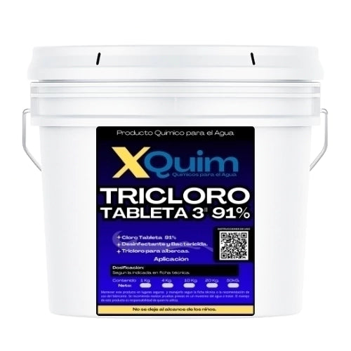 TRICLORO TABLETA 3"  91%