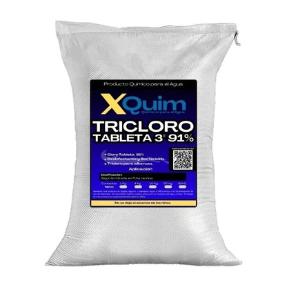 TRICLORO TABLETA 3"  91%